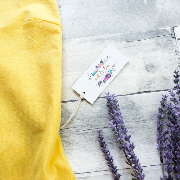 'Gemma' Linen Dress. - Picture 3 of 4